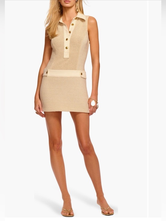 Ramy Brook Dresses & Skirts - Ramy Brook Sarah Knit Minidress in Sandstone Tweed worn once